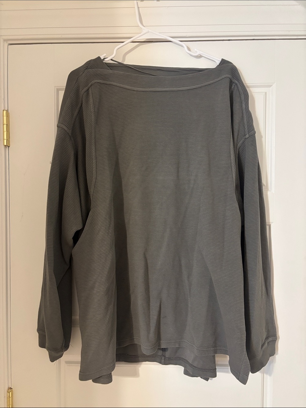 FP Movement by Free People Women's Crewneck Long-Sleeve Top - Gray